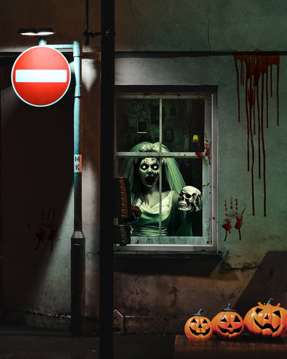 2 Pack of Halloween Window Cover, Newlyweds Ghost